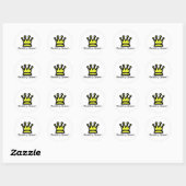 Rond Lecture Sticker Queen (Feuille)