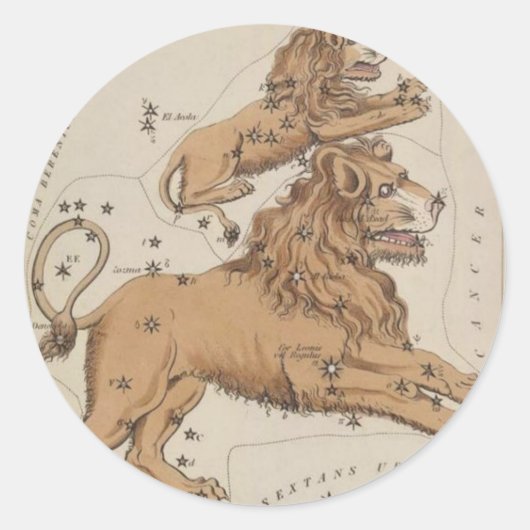 Rond Leo Sticker (Devant)