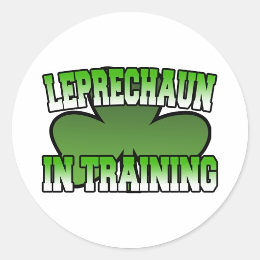 Rond Leprechaun dans Sticker d'entraînement (Devant)