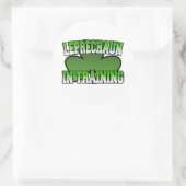Rond Leprechaun dans Sticker d'entraînement (Sac)
