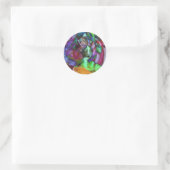 Rond Les Charmeuses : Sticker Portrait Marie-Caroline (Sac)