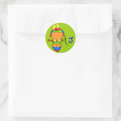 Rond LGC | Sticker Tropical Parrot-dise (Sac)