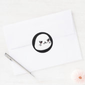 Rond Lil Sappys CUTE MAIS DANGEREUX Sticker (BB) (Enveloppe)