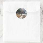 Rond L'île dans le Sticker Soleil (Sac)