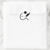 Rond Lire, Lire, Lire Sticker (Sac)