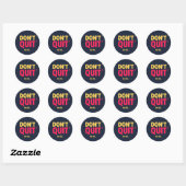 Rond Lit Do - Sticker Motivationnel (Feuille)