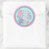 Rond Little Mermaid Sticker 5 (Sac)