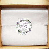 Rond Logo du Merci pour petites entreprises - Sticker C