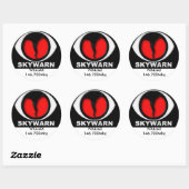 Rond logo skywarn, Sticker (Feuille)