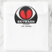 Rond logo skywarn, Sticker (Sac)