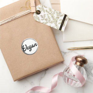 Rond Logo Vegan Classic Round Sticker