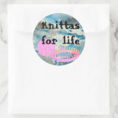 Rond Loom Tricot drôle Sticker (Sac)