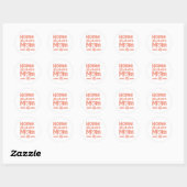 Rond Love Maman Sticker (Feuille)