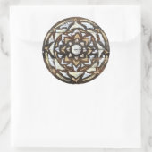 Rond Love Sticker Mandala, Blanc (Sac)