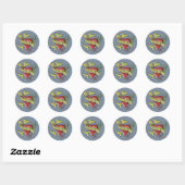 Rond Love Tattoo - Sticker (Feuille)