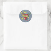 Rond Love Tattoo - Sticker (Sac)
