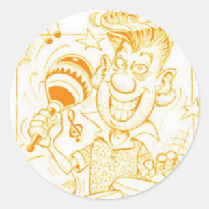 Rond M. Bongo Sticker