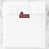Rond M. Sticker Geek (Sac)