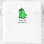 Rond M.wigglypops Shibbity boo sticker (Sac)