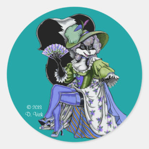 Rond Madame de Pew Sticker