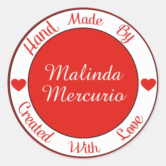 Rond Made By Sticker - SRF (Devant)