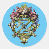 Rond Magasin classique de Sticker Pourcentage Oz ! (Devant)