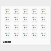 Rond Mama to Bee - Sticker en cercle (Feuille)