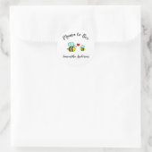 Rond Mama to Bee - Sticker en cercle (Sac)