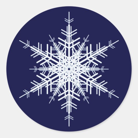 Rond Mariage en Sticker d'hiver (Devant)