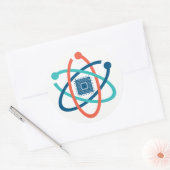 Rond Mars pour Science Sticker SV 1 (Enveloppe)