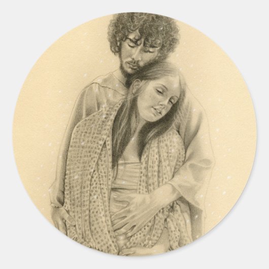 Rond Mary et joseph Sticker (Devant)