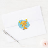 Rond Mary Lit Sticker "Great Reader Award" (Enveloppe)