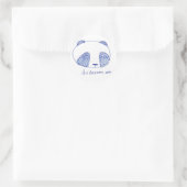 Rond Mec, Sticker (Sac)