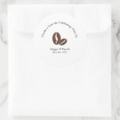 Rond Merci à Latte Sticker (Sac)