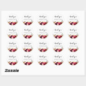 Rond Merci de Bourgogne | Sticker (Feuille)