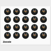 Rond Mind S Trop Sticker (Feuille)