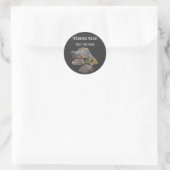 Rond Minerals Rock Collectionneurs Drôle Sticker (Sac)