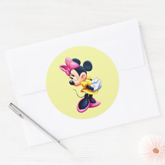 Rond Minni Sticker (Enveloppe)