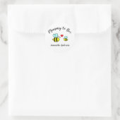 Rond Mommy to Bee - Sticker Cercle (Sac)