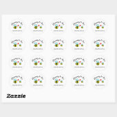 Rond Mommy to Bee - Sticker Cercle (Feuille)
