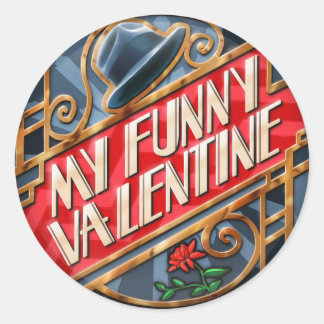 Rond Mon Funny Valentine, Sticker