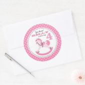Rond Mon petit Sticker pour chien 4 (Enveloppe)