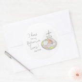 Rond Mon Rédempteur Vit Sticker Pâques (Enveloppe)