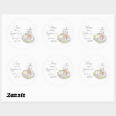 Rond Mon Rédempteur Vit Sticker Pâques (Feuille)