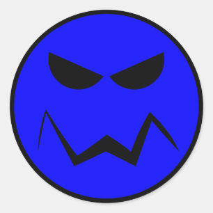 Rond Monsieur moyen Face Sticker