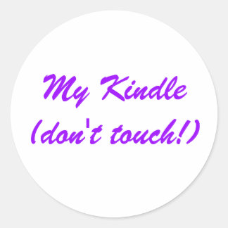 Rond My Kindle (ne touche pas !) STICKER