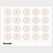 Rond My tiny kitchen logo Sticker (Feuille)