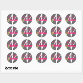 Rond N-joY ! Sticker Fleur de lis Seal.#4 (Feuille)