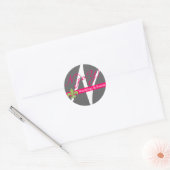 Rond N-joY ! Sticker Fleur de lis Seal.#4 (Enveloppe)