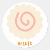 Rond Naruto Classic Round Sticker (Devant)